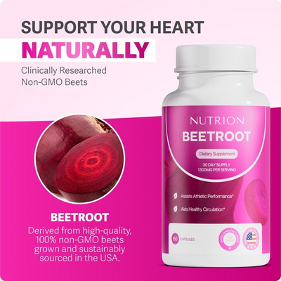 Nutrion Organic Beetroot Capsules